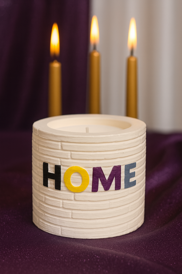 Kokulu Dekoratif Mum Home