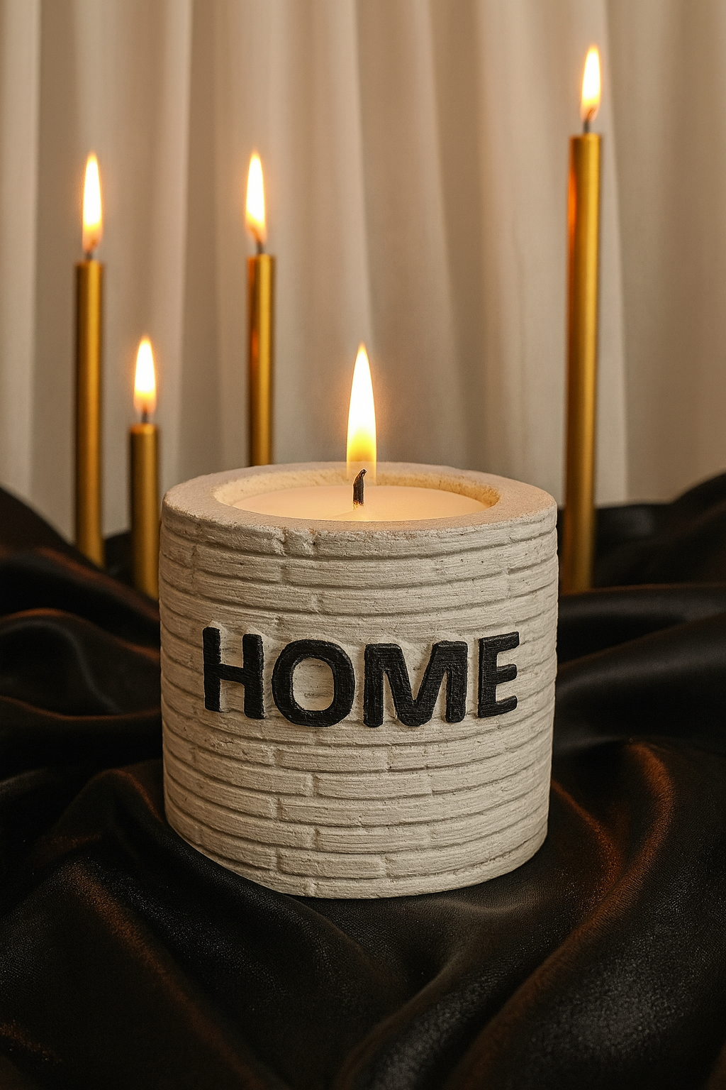 Kokulu Dekoratif Mum Home