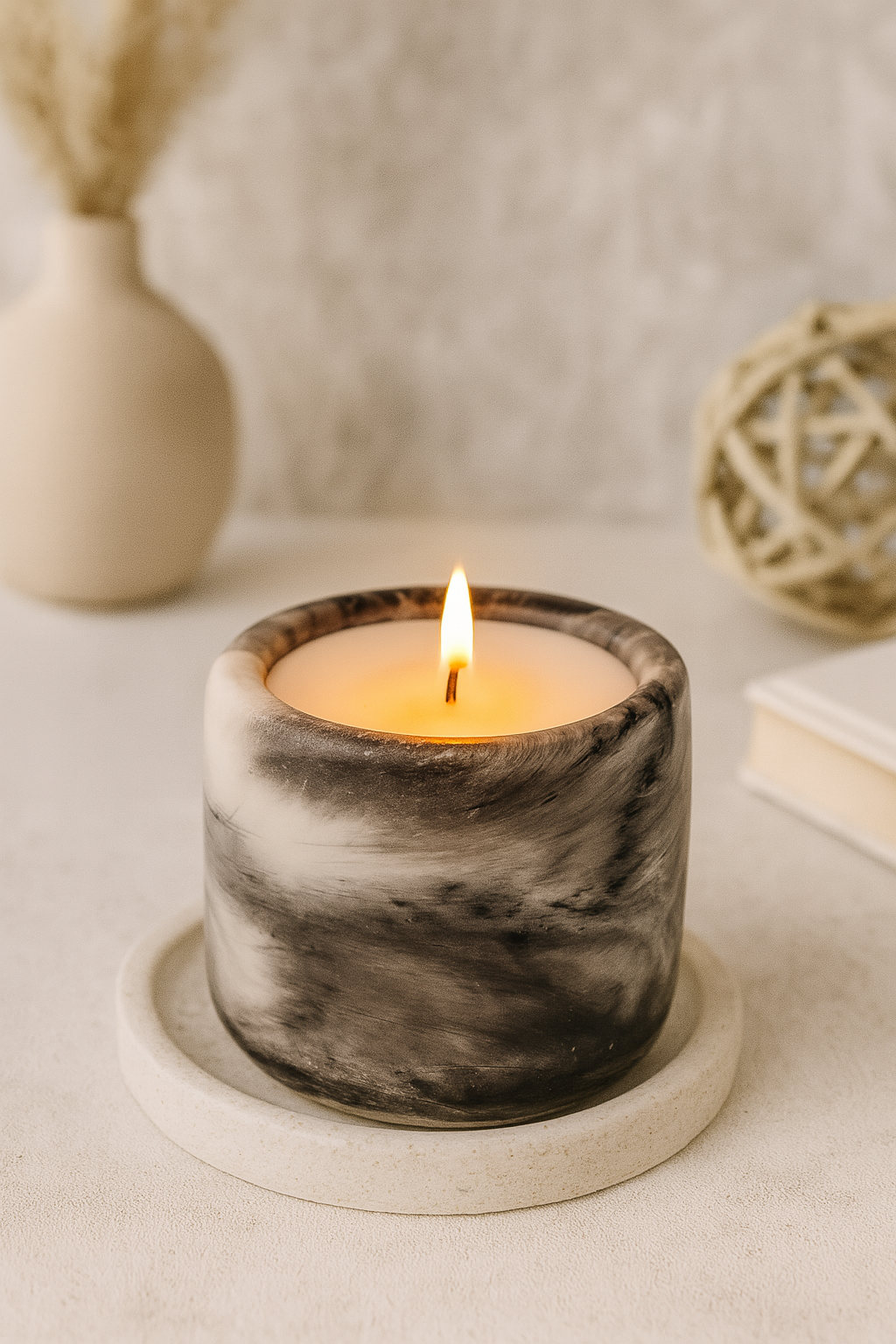 Kokulu Dekoratif Mum