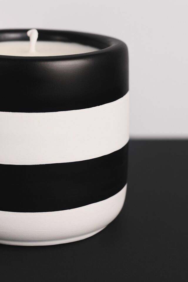 DEKORATİF MUM ÇİZGİLİ