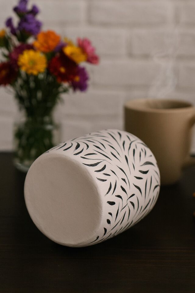 Dekoratif Mum Desenli