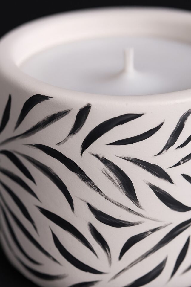 DEKORATİF MUM DESENLİ