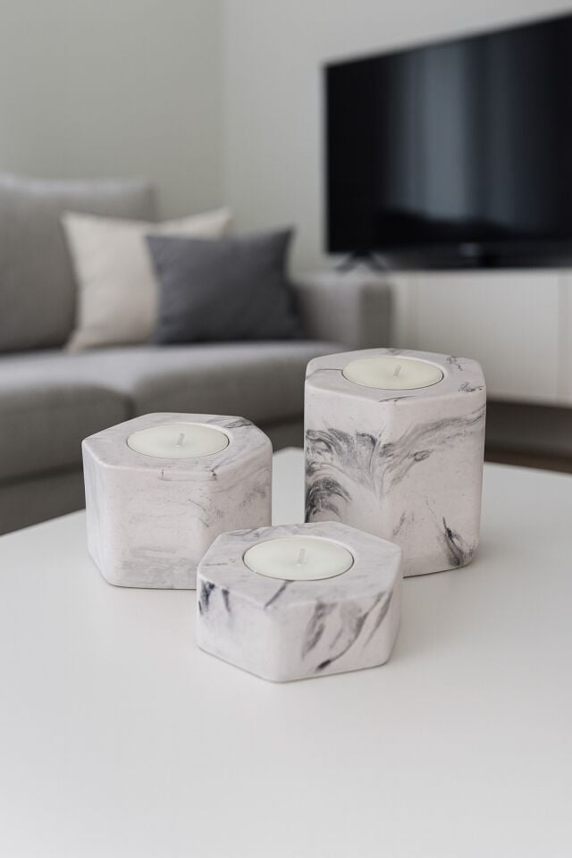 Dekoratif Tealight Mum