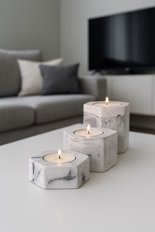 Dekoratif Tealight Mum