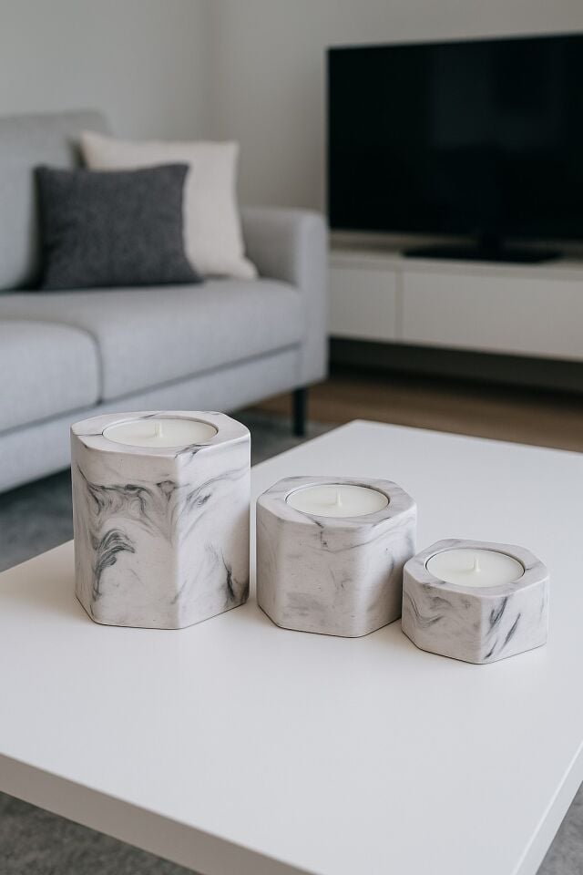 Dekoratif Tealight Mum