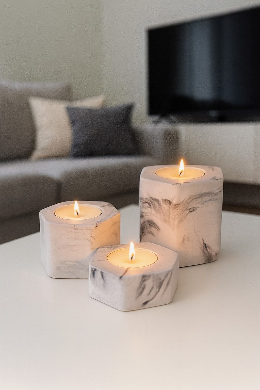 Dekoratif Tealight Mum