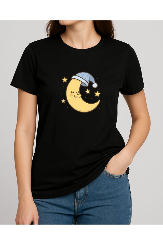 Tişört Unisex (Aydede) Kadin Si̇yah - S