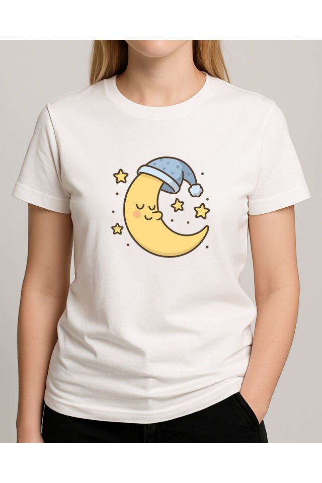 Tişört Unisex (Aydede) Kadin Beyaz - S